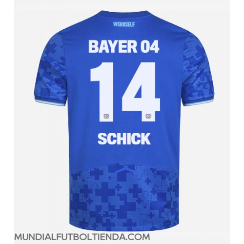 Camiseta Bayer Leverkusen Patrik Schick #14 Tercera Equipación Replica 2025-26 mangas cortas Camiseta Bayer Leverkusen Patrik Schick #14 Tercera Equipación Replica 2025-26 mangas cortas